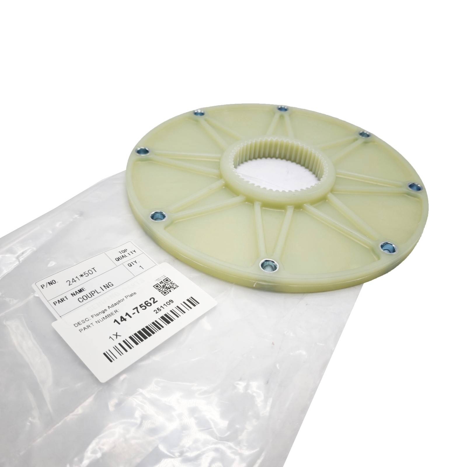 Flange Plate Adaptor 141-7562 for Caterpillar CAT C2.2 3024C 3013 3014 C1.5302.5