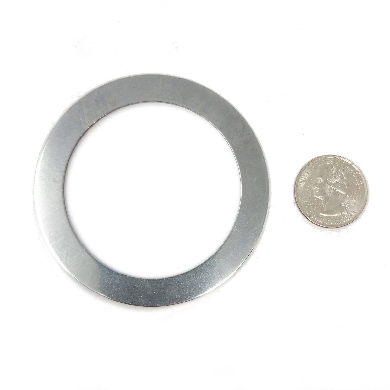 4 PCS TRB-3648 Washer 3.0 Inch OD 2.250 Inch ID 0.063 Inch Thick Hardware