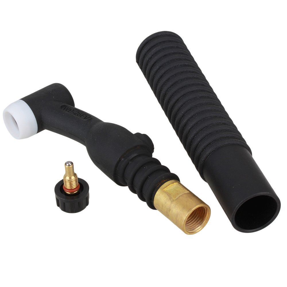 TIG 26FV Torch Head Air Cooled 200A WP26FV Flexible/Valve Torch Body with Handle