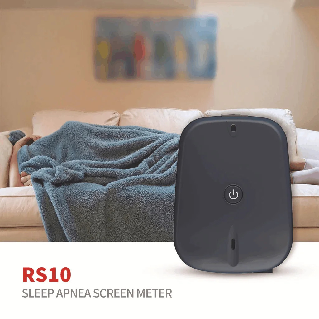 Sleep Apnea Screen Meter RS10 Spo2 PR Nose Air Flow Free PC Analysis Software