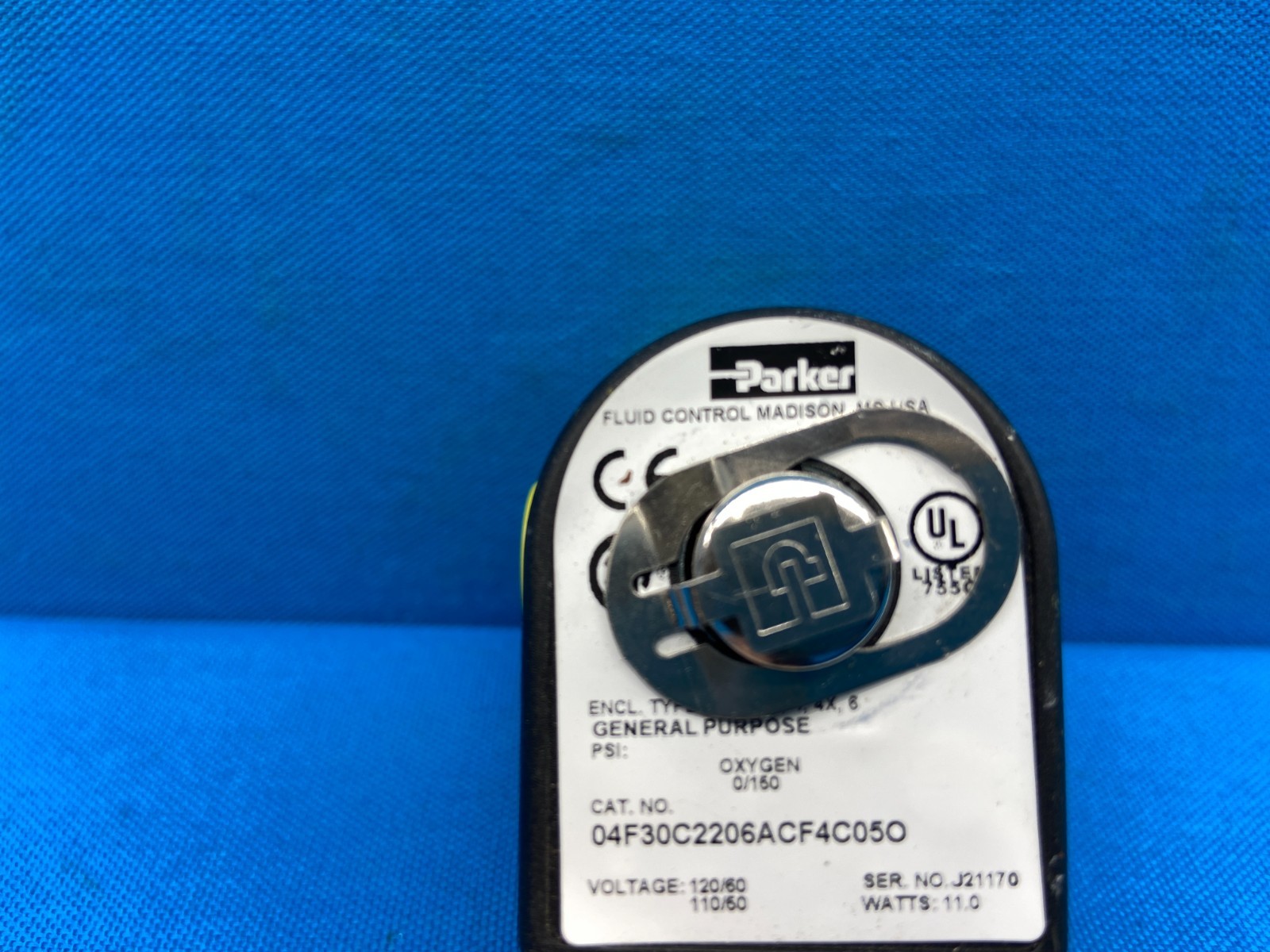 Parker 04F30C2206ACF4C05O Pneumatic Solenoid Valve