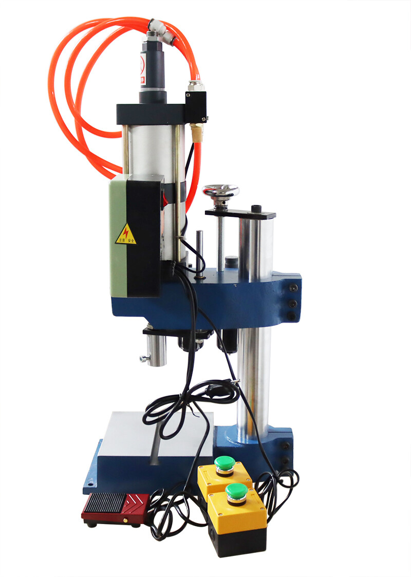 2205lbs/1000kg Pneumatic Punch Press Machine Adjustable Cylinder 110V Controller