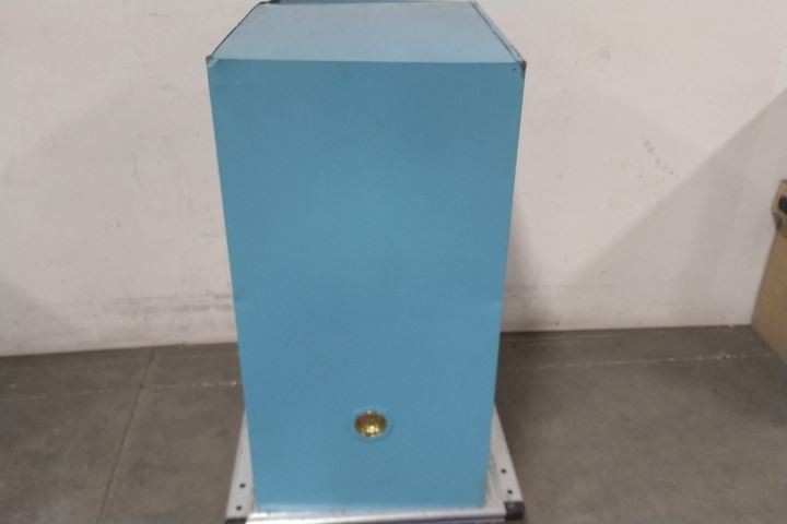 Justrite 891202 12 Gal Cap Blue Steel Corrosives Safety Cabinet