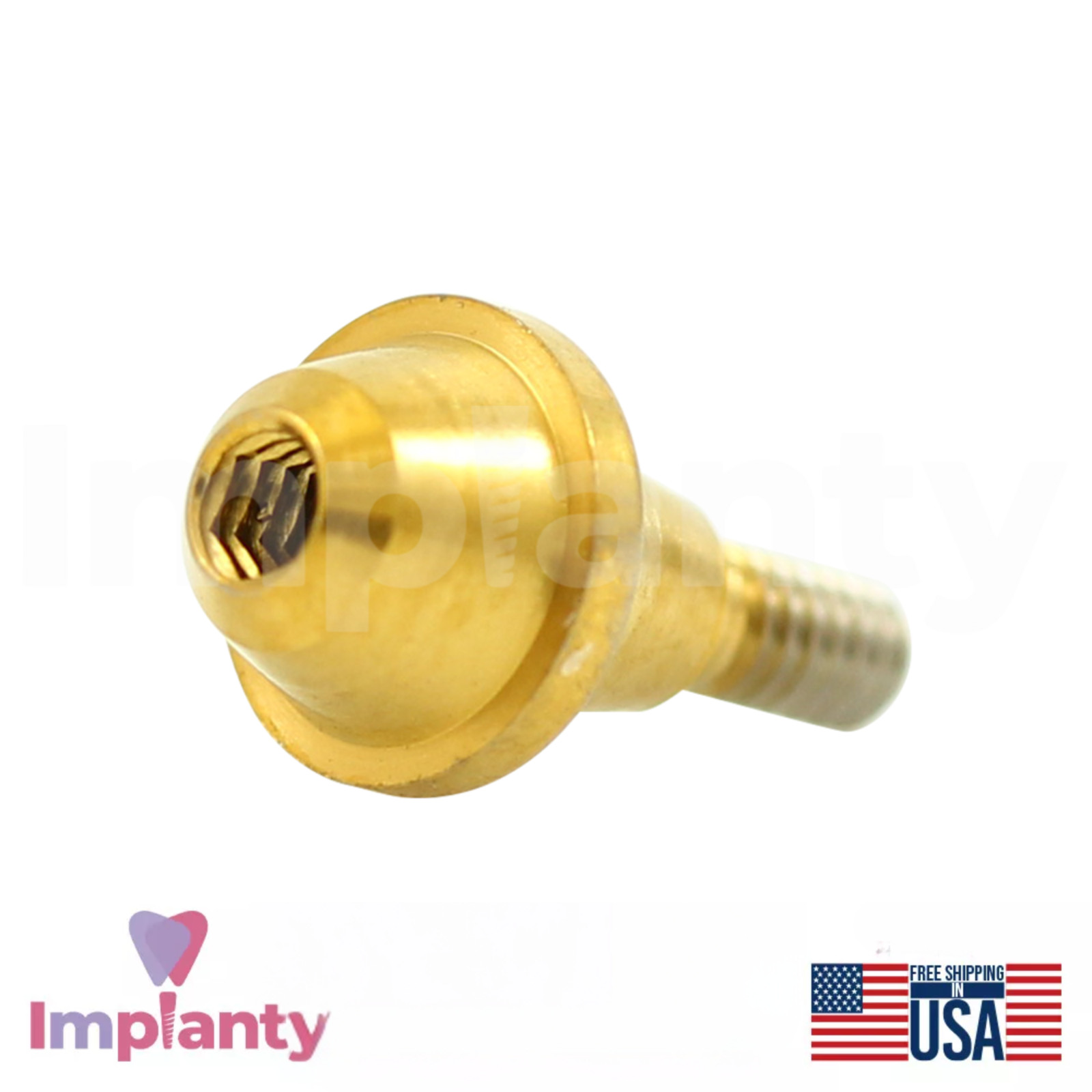 1x Dental Straight Multi Unit NP Conical Connection 2.25mm Plastic Sleeve Set
