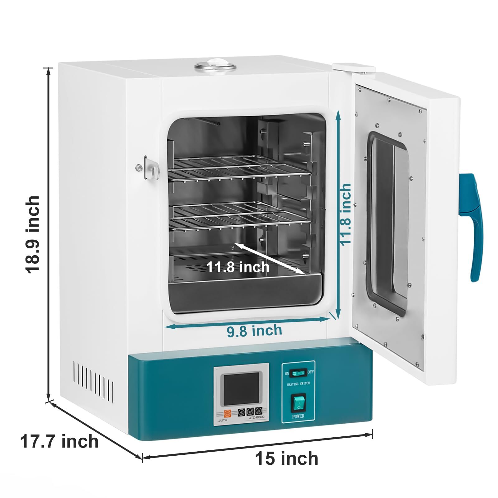 🎱20L Lab Incubator Microbiology Lab Incubator RT 0-65℃ Lab Incubators Accesso