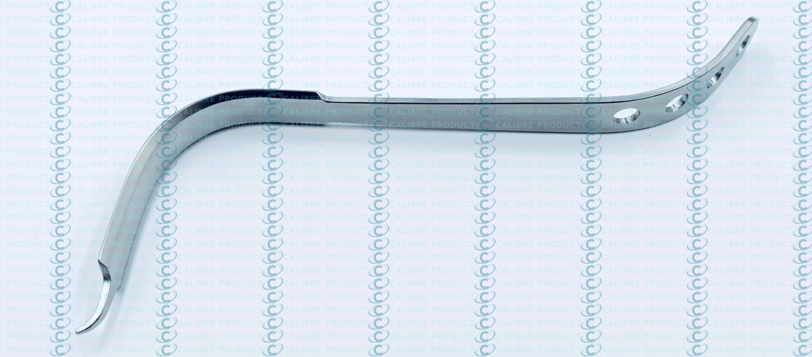 Double Curve Hohmann Retractor Blade 24mm Hip Arthroplasty Orthopedic