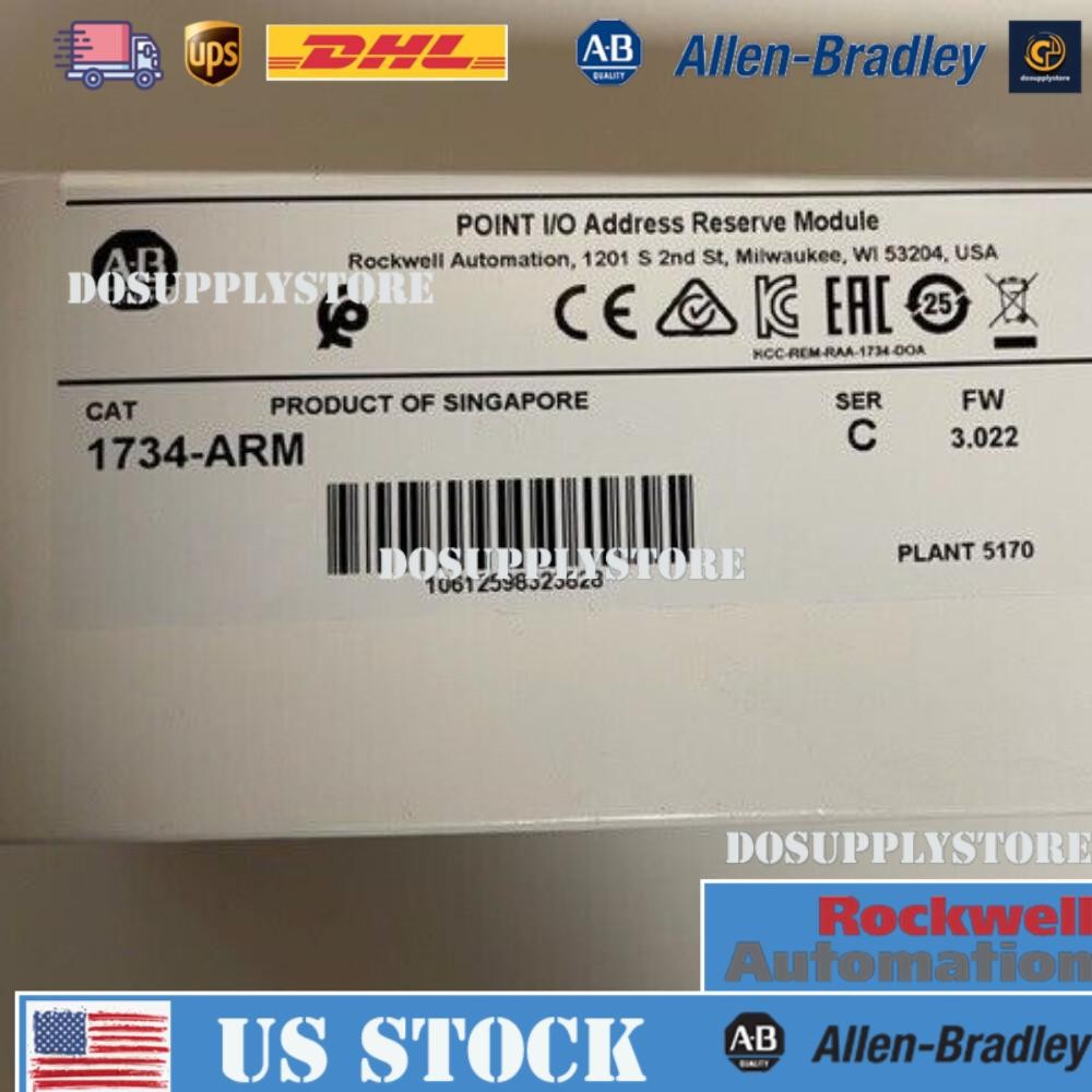 NEW 1734-ARM AB POINT I/O Address Reserve Module 1734-ARM US Free Tax