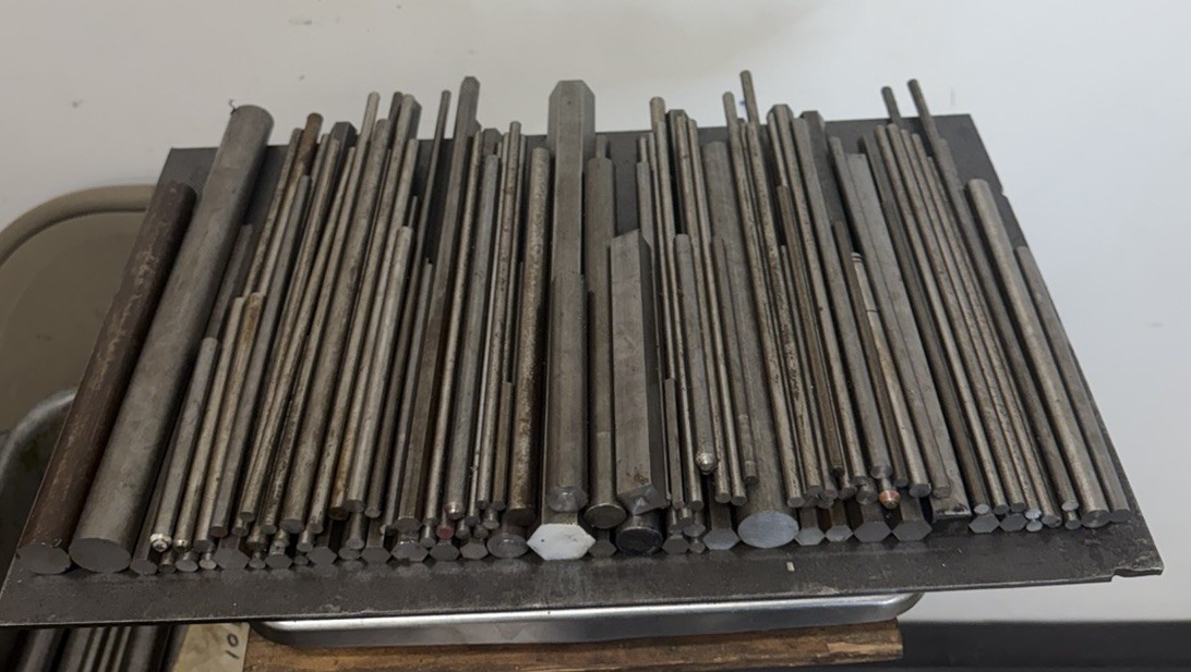 37.60 lbs Misc Carbon & Alloy Steel Round Bar Stock – Mixed Grades