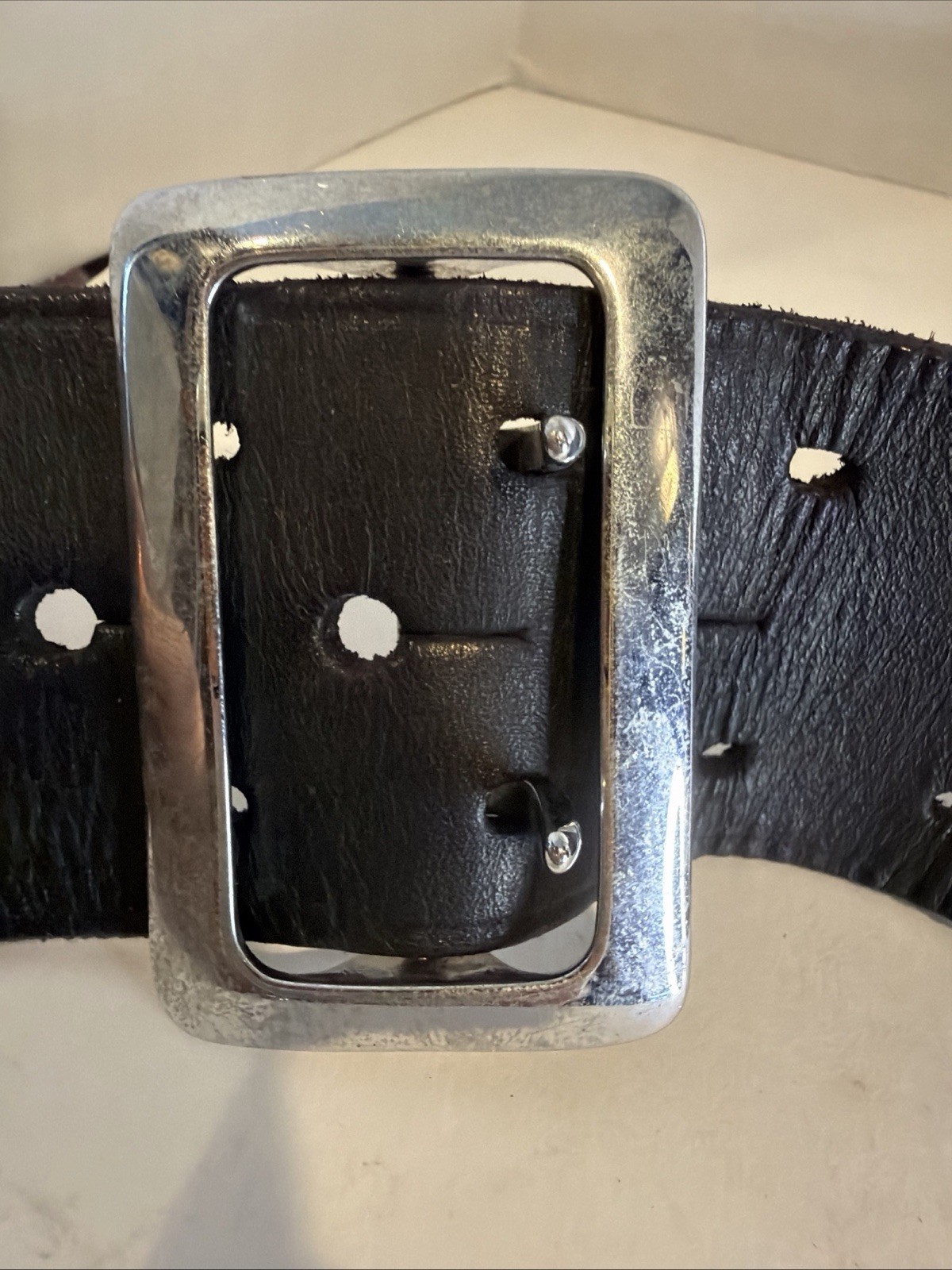 Safariland MDL 88 H87 Duty Belt W/ Ammo Clip Pouch 78HV F87 Size 38 Holster Belt