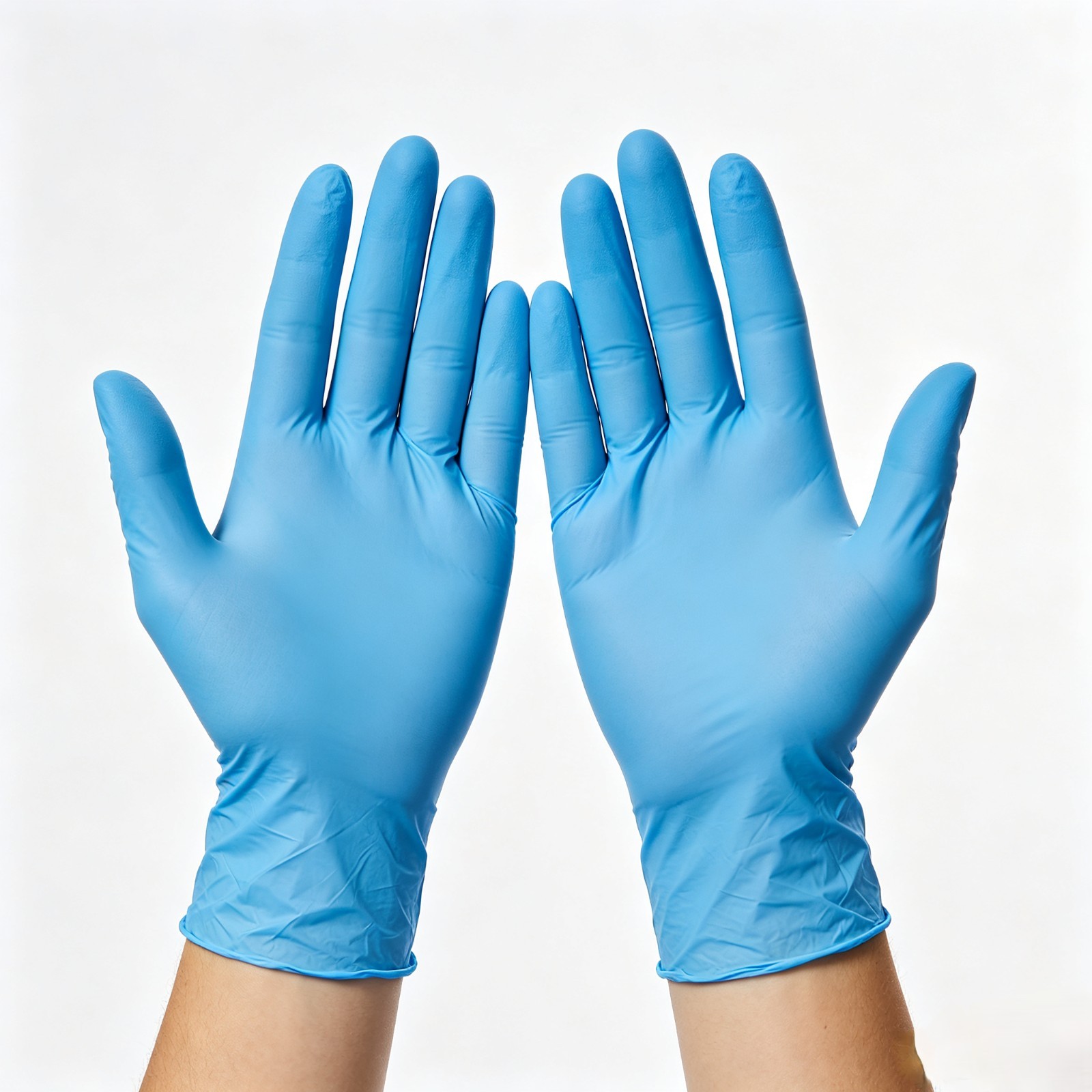 Blue 5 Mil Nitrile Disposable Exam Gloves Powder-Free Latex-Free Heavy Duty