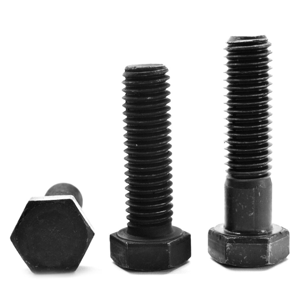 1 1/2″-12 x 15″ (PT) Fine Thread Grade 8 Hex Cap Screw (Bolt) Black Oxide