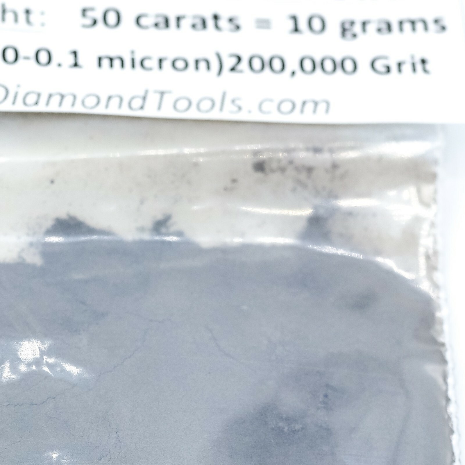 TechDiamondTools Diamond Powder 200,000 Grit 0-0.1 Microns, 25 cts = 5 Grams