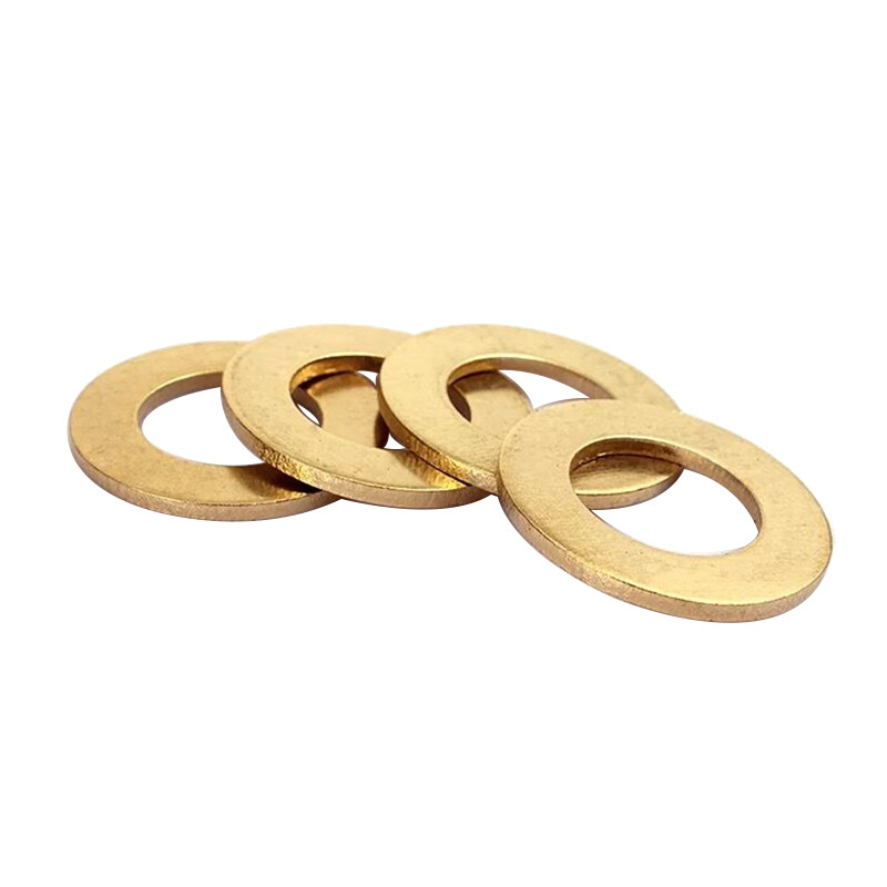 3mm 4mm 5mm Form A Washers Flat Solid Brass Solid GB97 Metric Thickness 0.4-2mm