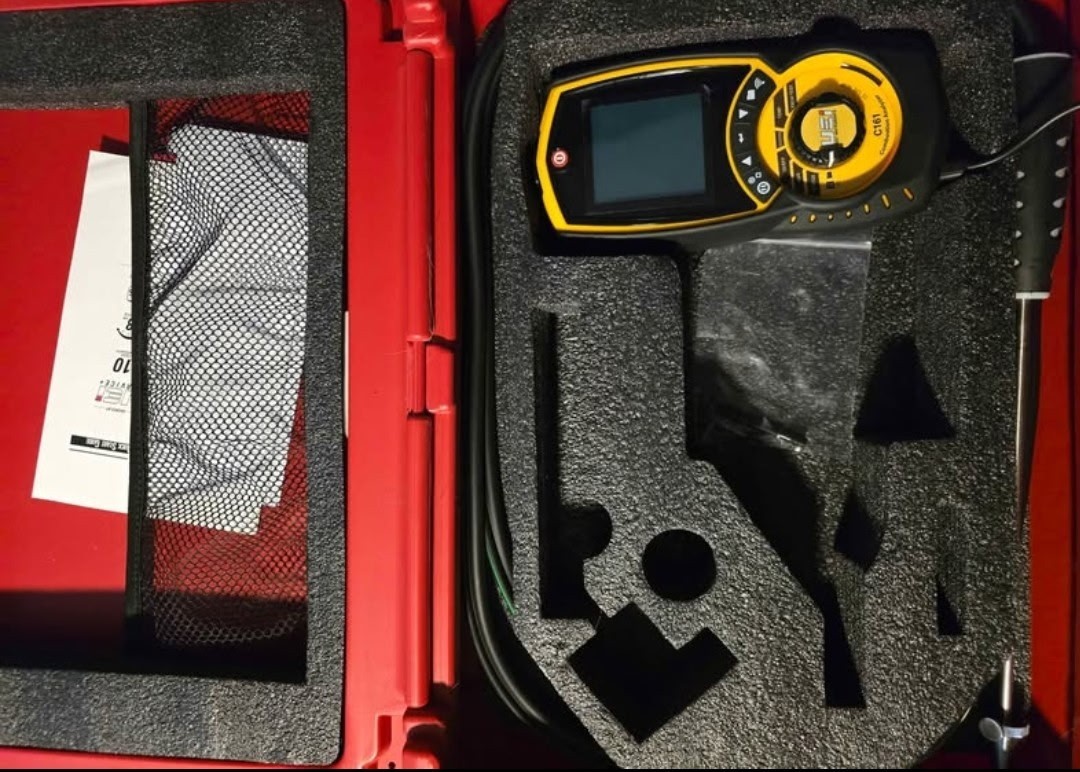 UEi C161 Residential Combustion Gas Analyzer Kit w/ Carrying Case