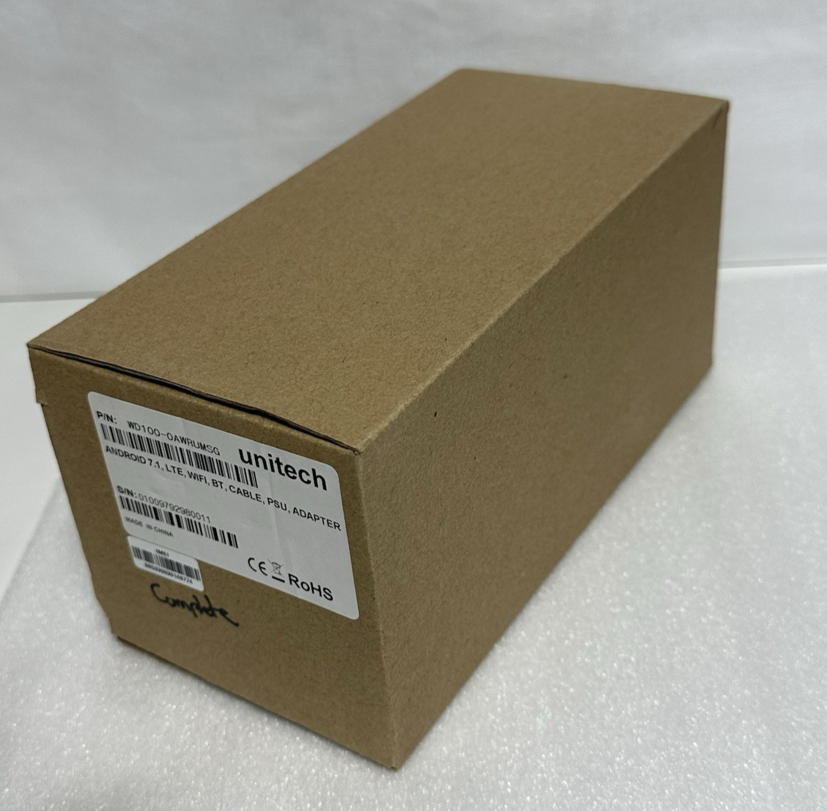 Unitech WD100-0AWRUMSG Wearable mobile computer scanner ANDROID 7.1 – FREE SHIP