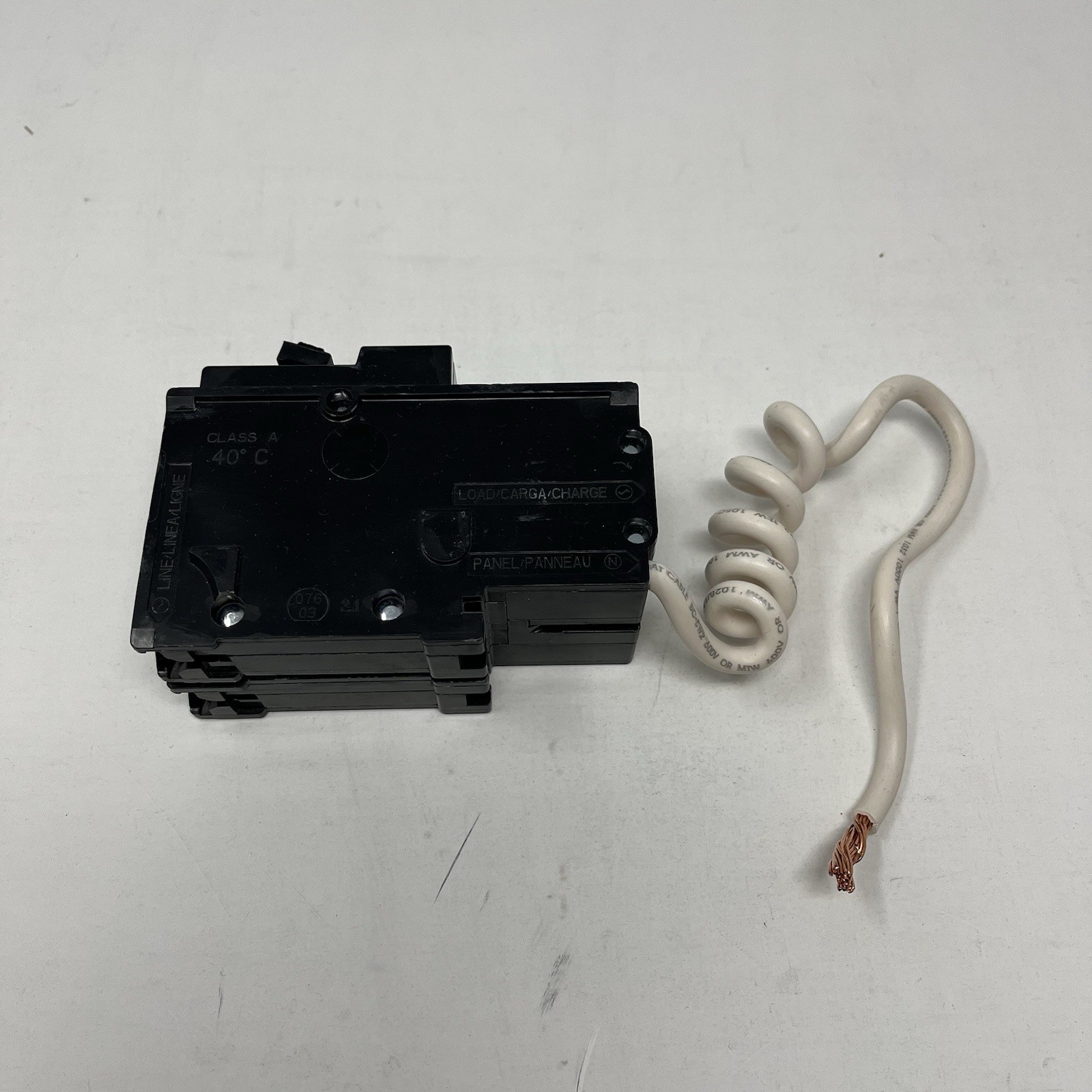Used Square D HOM250GFIC 50A Amp Circuit Breaker 2 Pole