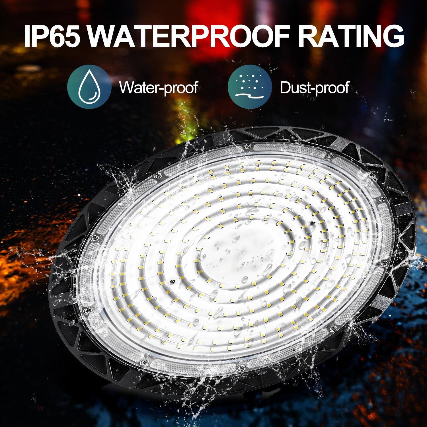 100W UFO Led High Bay Light Warehouse Factory Commercial Industrial Shop Light