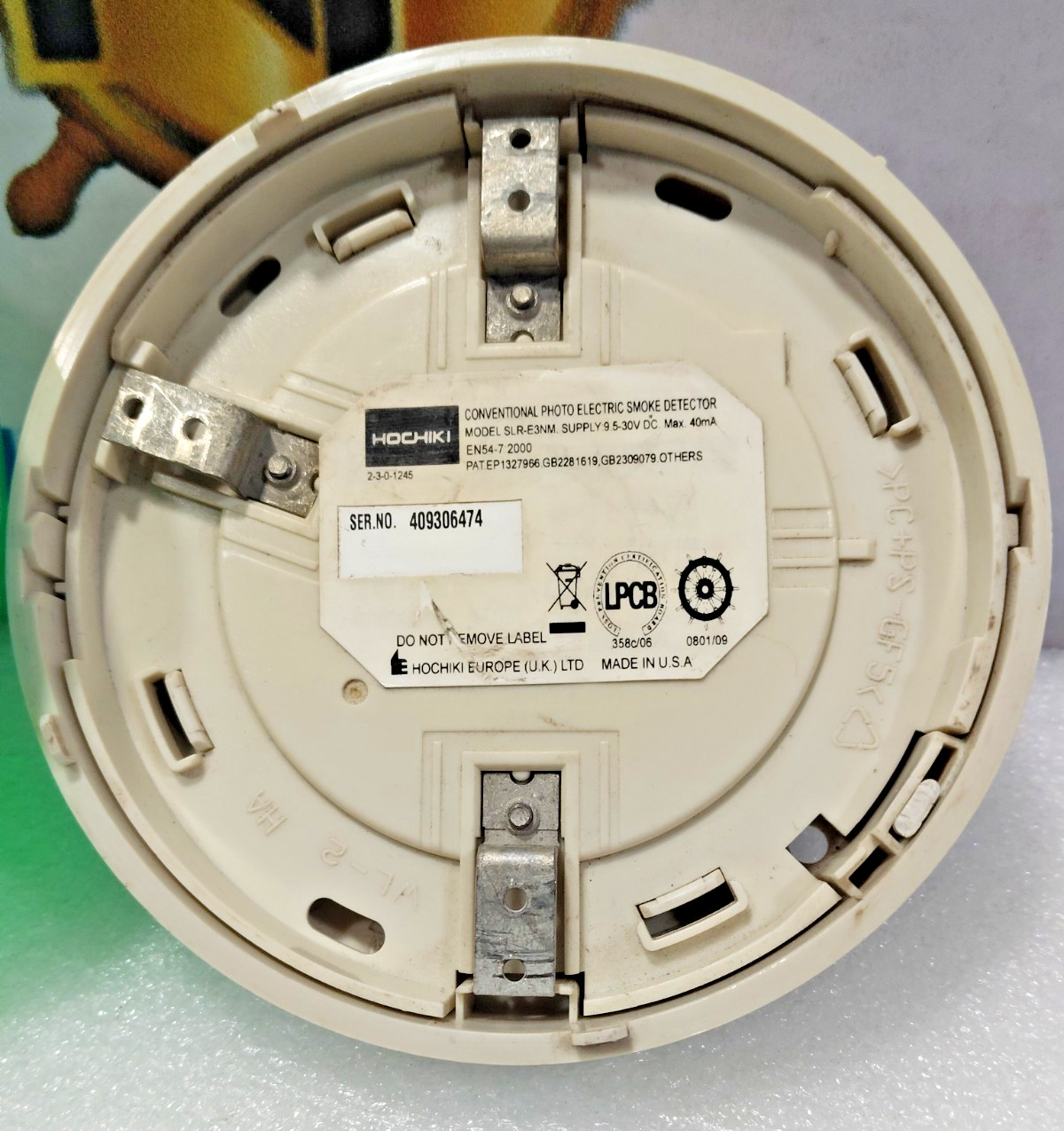LOT OF 3 HOCHIKI SLR-E3NM PHOTO ELECTRIC SMOKE DETECTOR