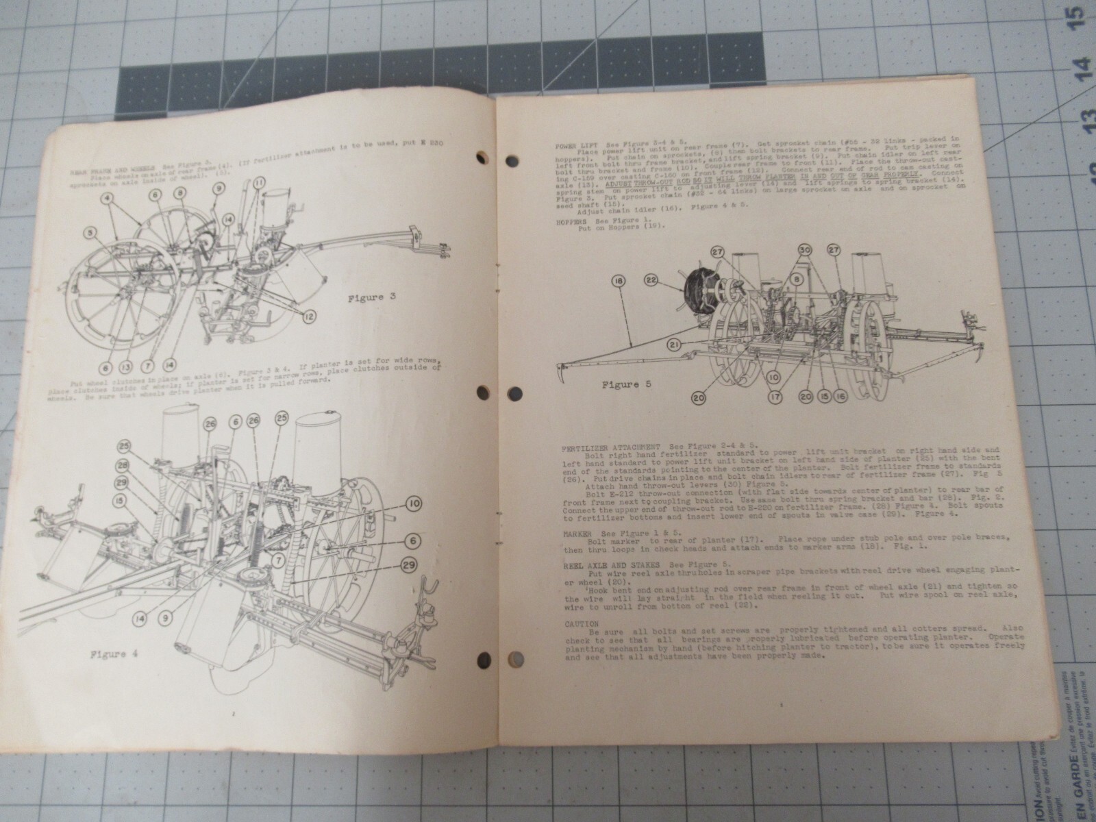 Ohio Co-op Black Hawk No. 115T Tractor Planter Manual