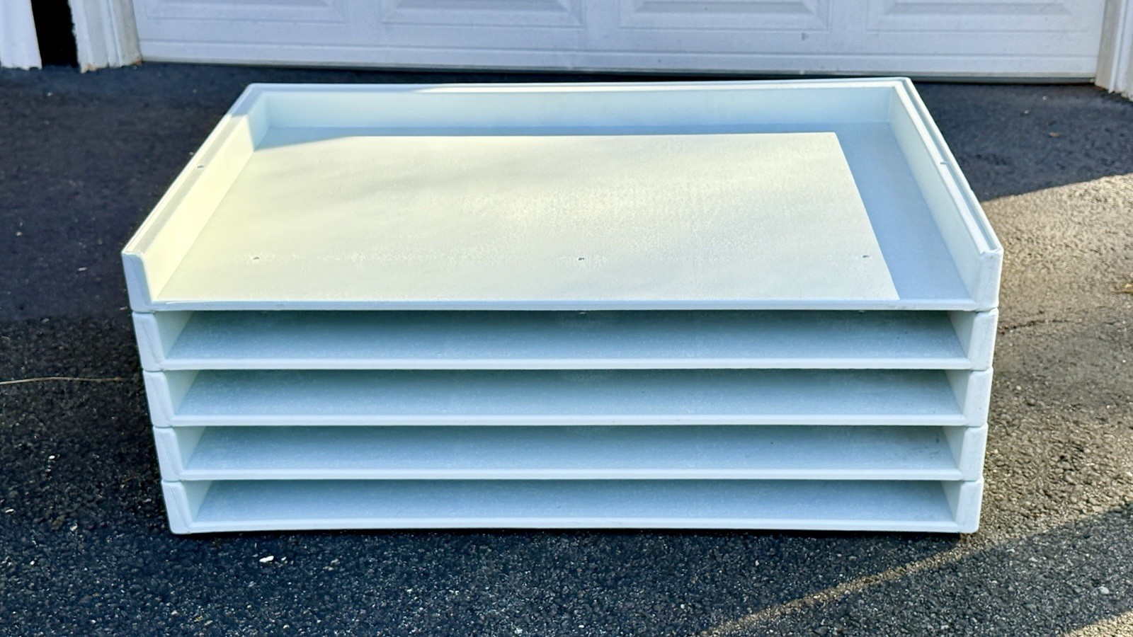 Five Stacking Safco 24×36 Art Document Files