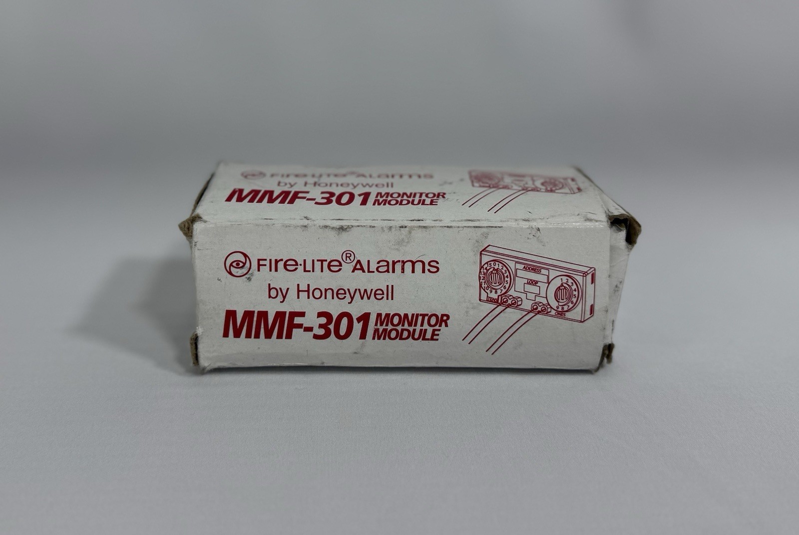 Fire-Lite MMF-301 Addressable Monitor Module Honeywell Fire Alarm NEW Open Box