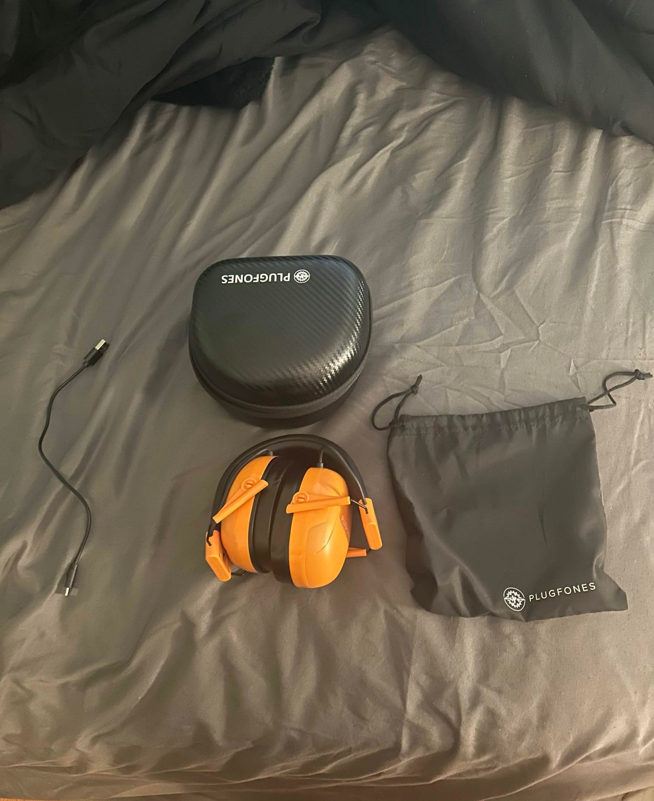 Plugfones Mercenary LT Bluetooth Audio OSHA Compliant Hearing Protection + Case