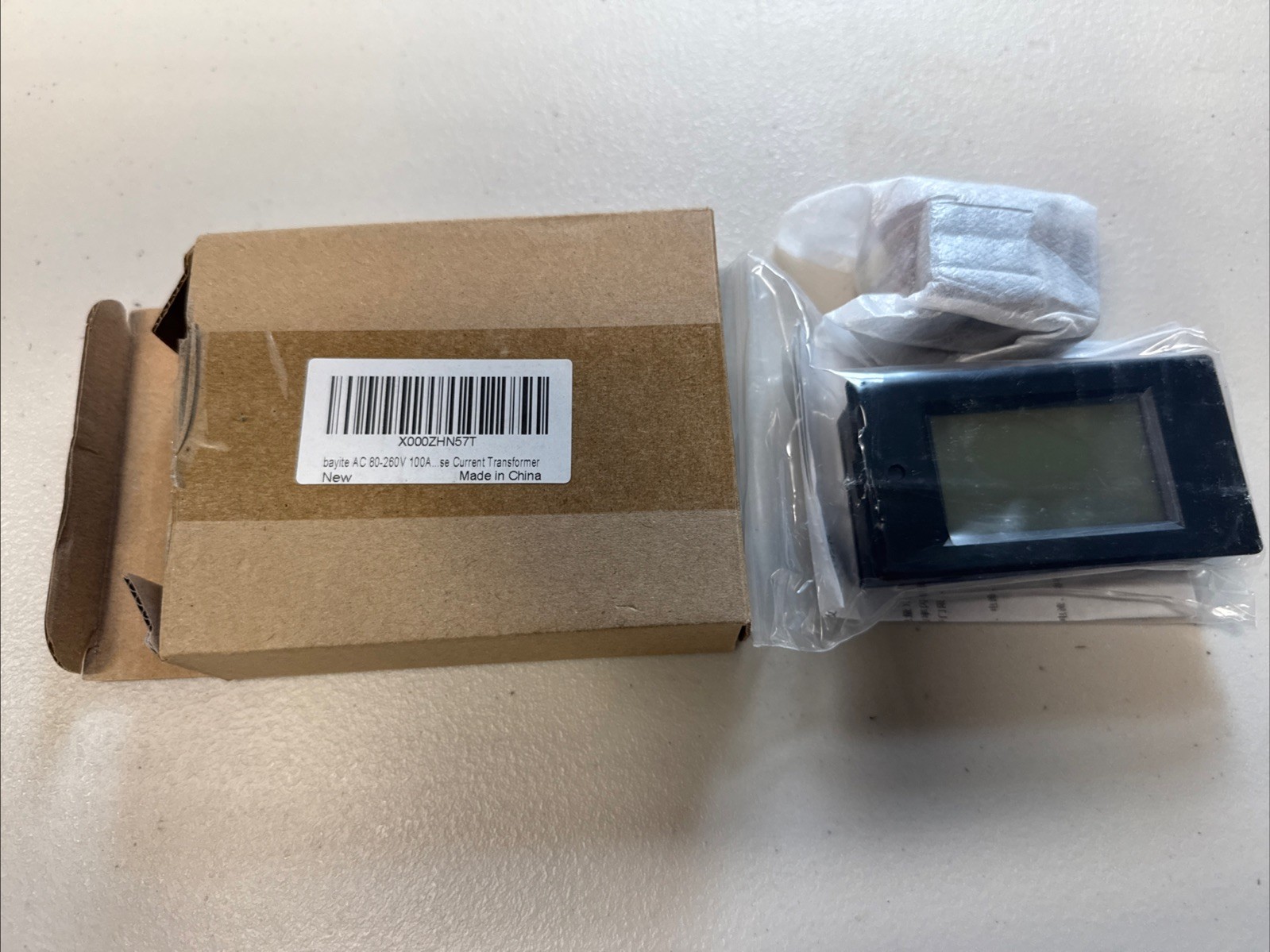 Bayite BYT-VAEM-034 LCD AC 80-260V 100A Current, Voltmeter, Ammeter LCD display