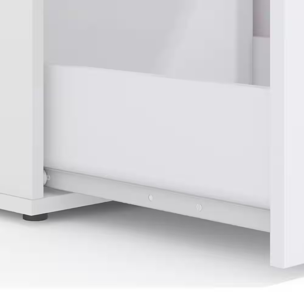 Sacaramento 2-Drawer White Hanging File Cabinet 28.7 In. H X 18.1 In. W X 17.7 I