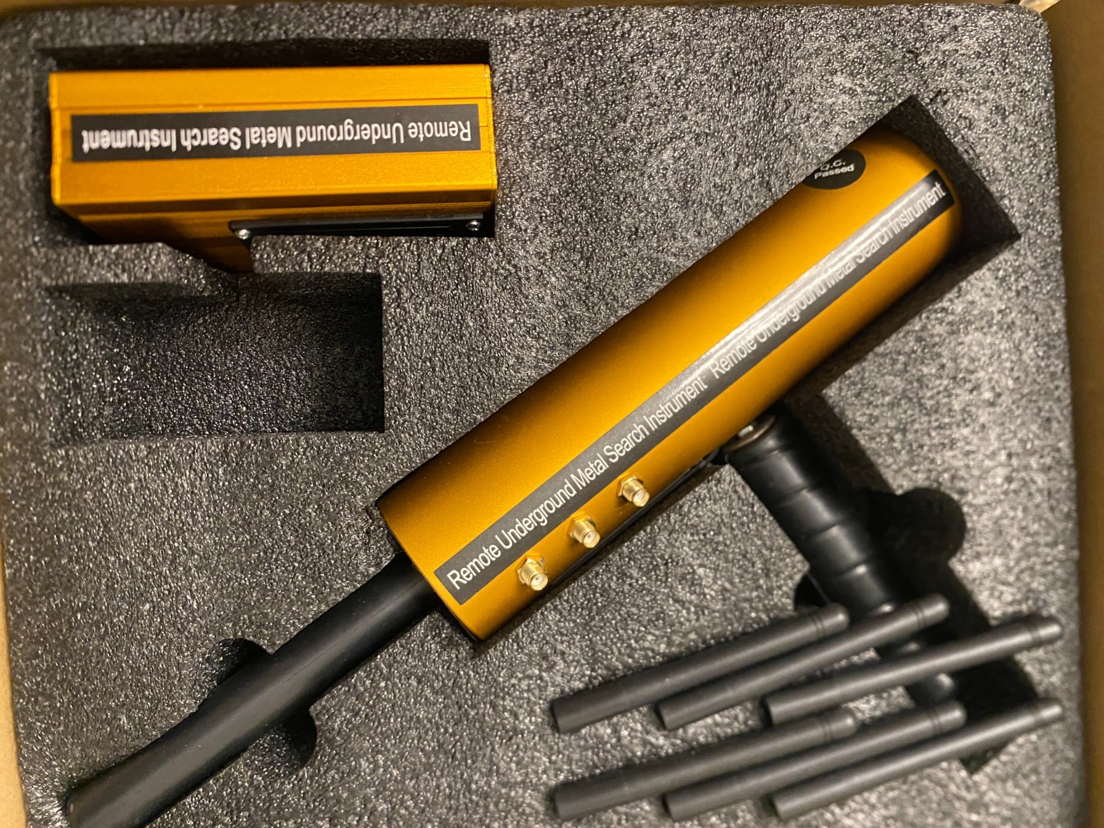 AKS Remote Underground Metal Search Instrument for Copper, Silver and Gold