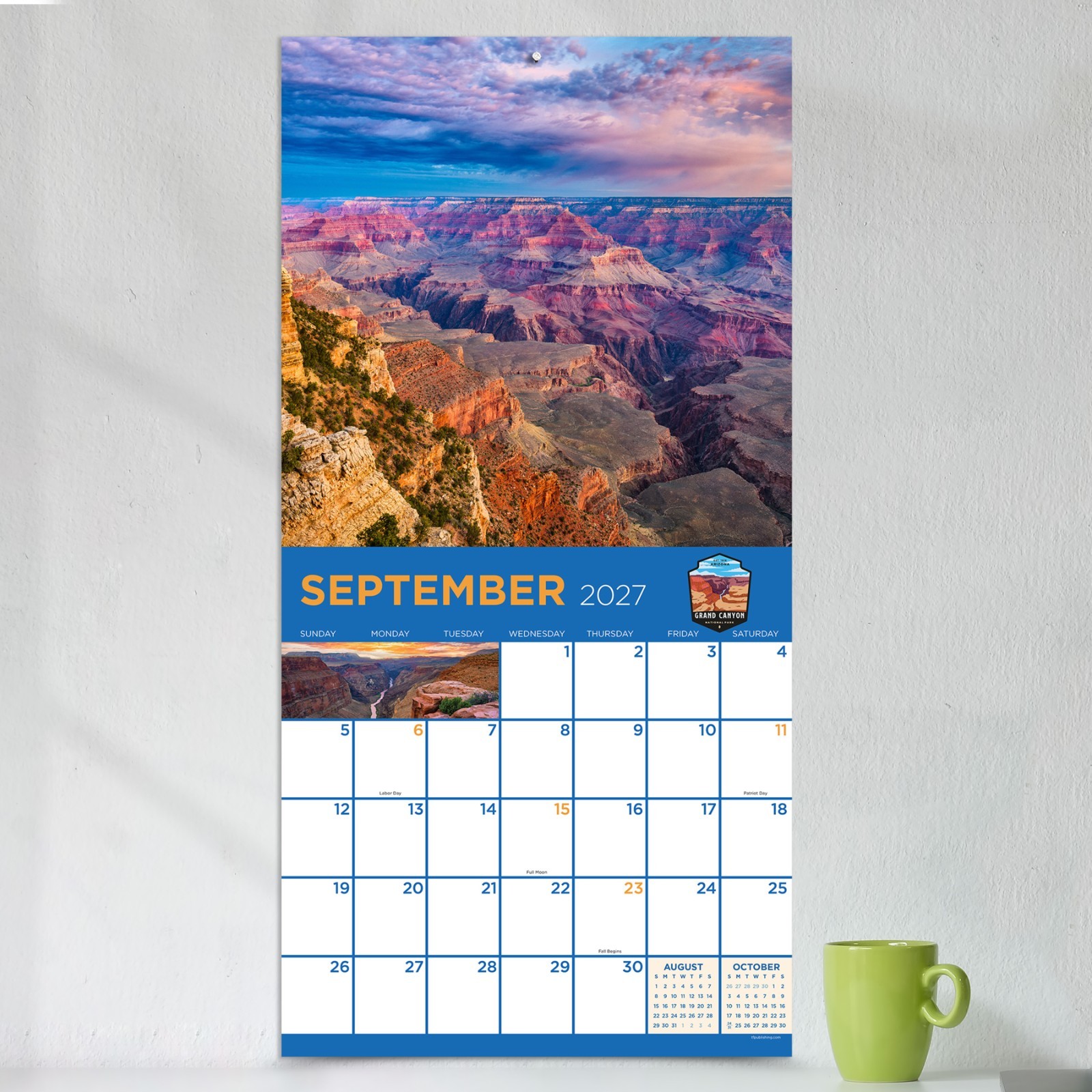 2027 National Parks Wall Calendar