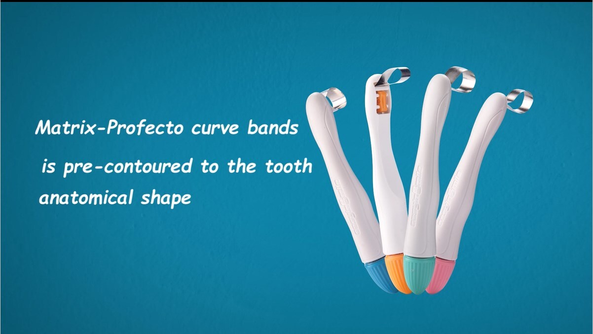 Dental Pro Metal Matrix Bands Molar/Premolar pre formed Bands Restoration Adjust