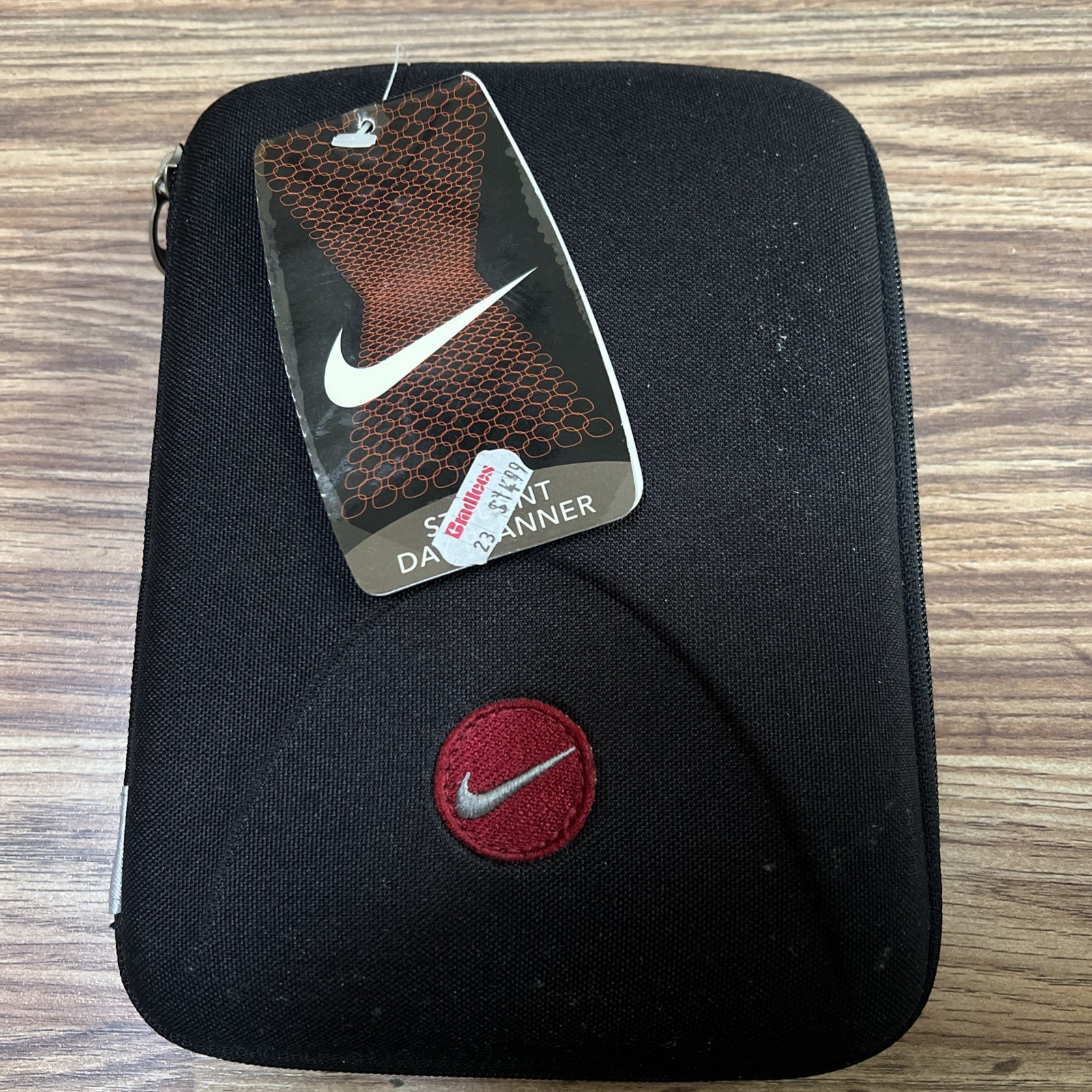 RARE VINTAGE Y2K Nike Mead Student Day Planner Black Vintage Y2K