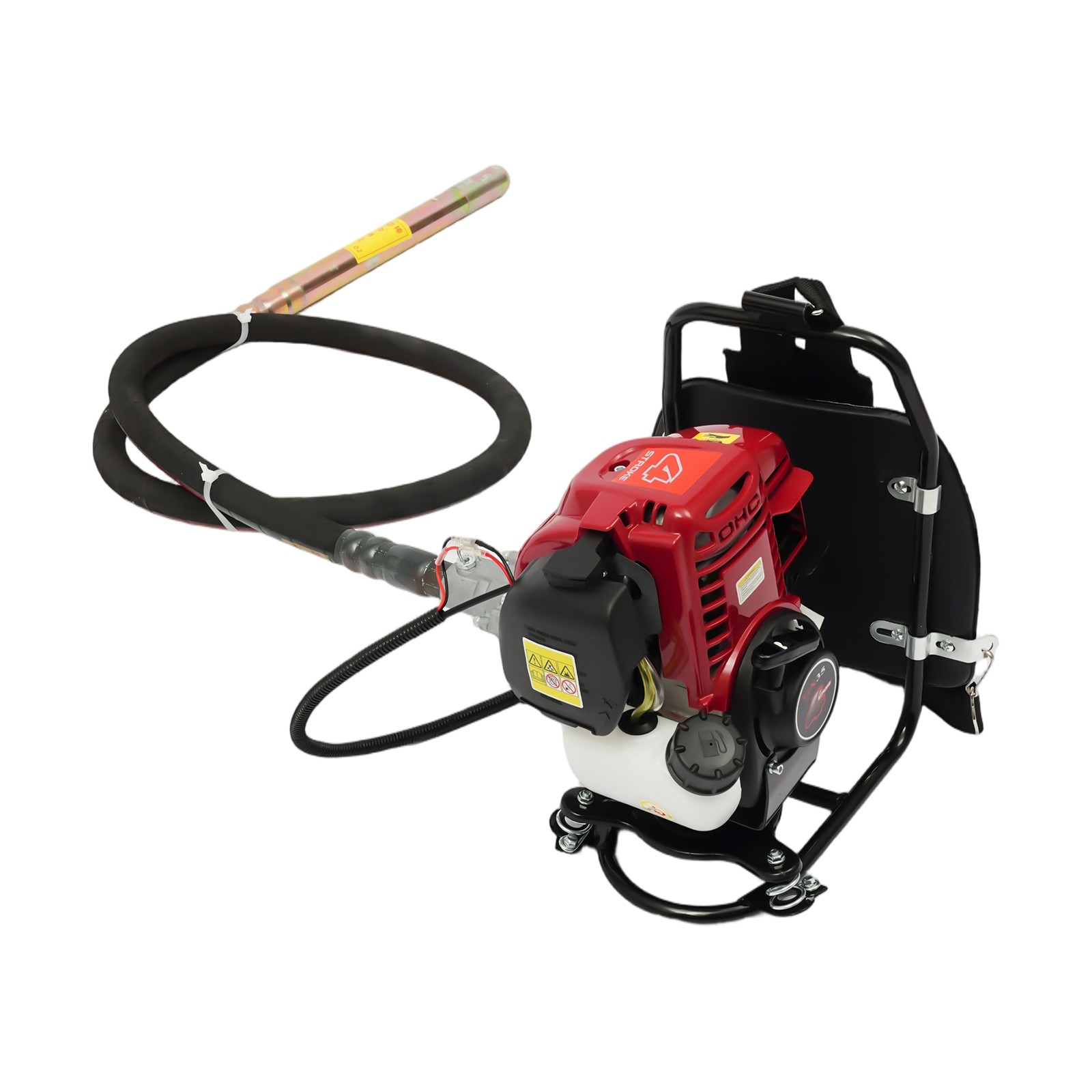 4 Stroke 1.4HP Concrete Vibrator Backpack Vibrator Portable Concrete Vibrator
