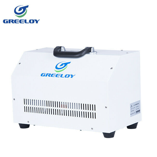 Greeloy GU-P302S Mobile Veterinary Dental Unit Cart + Oil Free Air Compressor 4H
