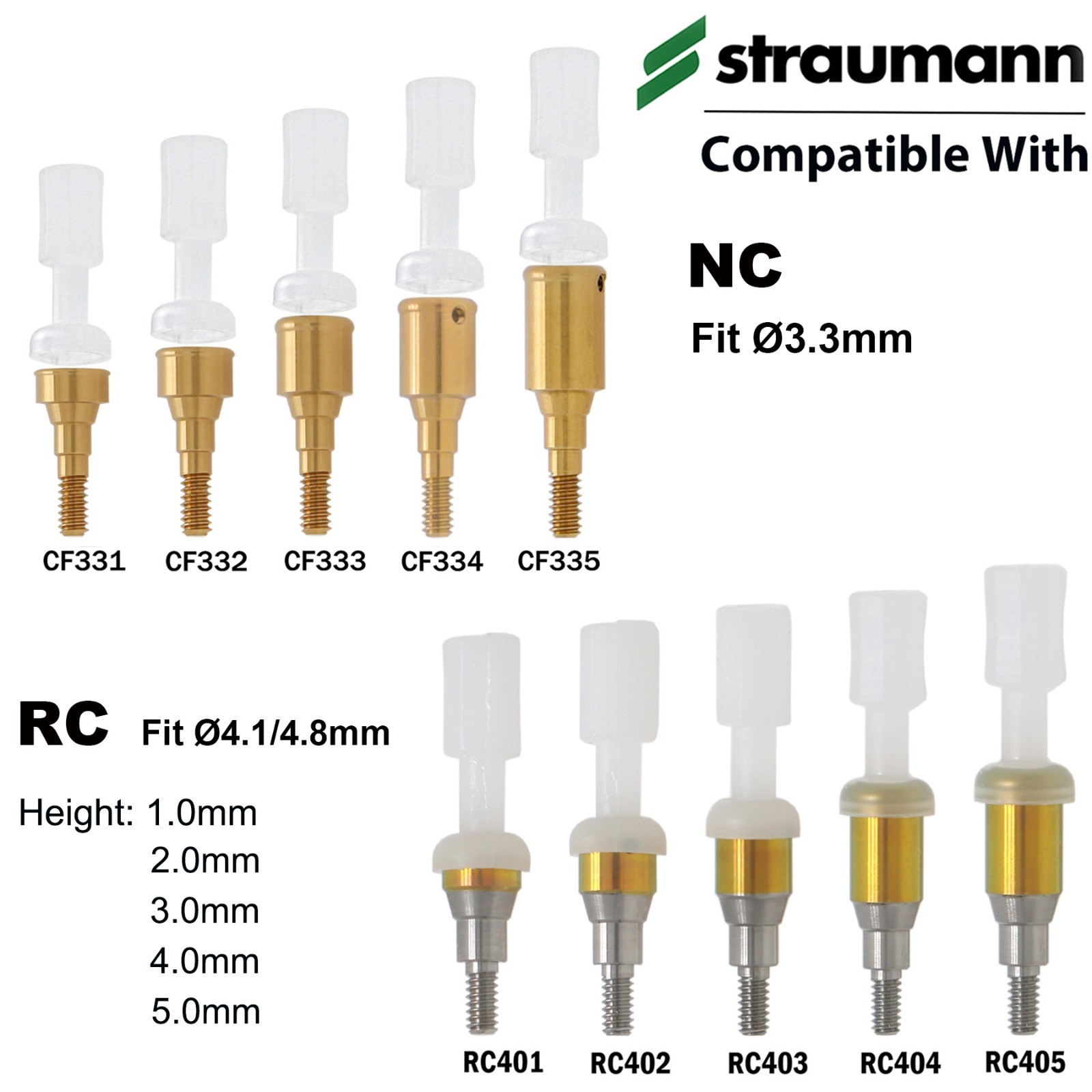 Dental Locator Abutment For Hiossen/Nobel Biocare/Zimmer/Straumann/ITI/Mis/Adin