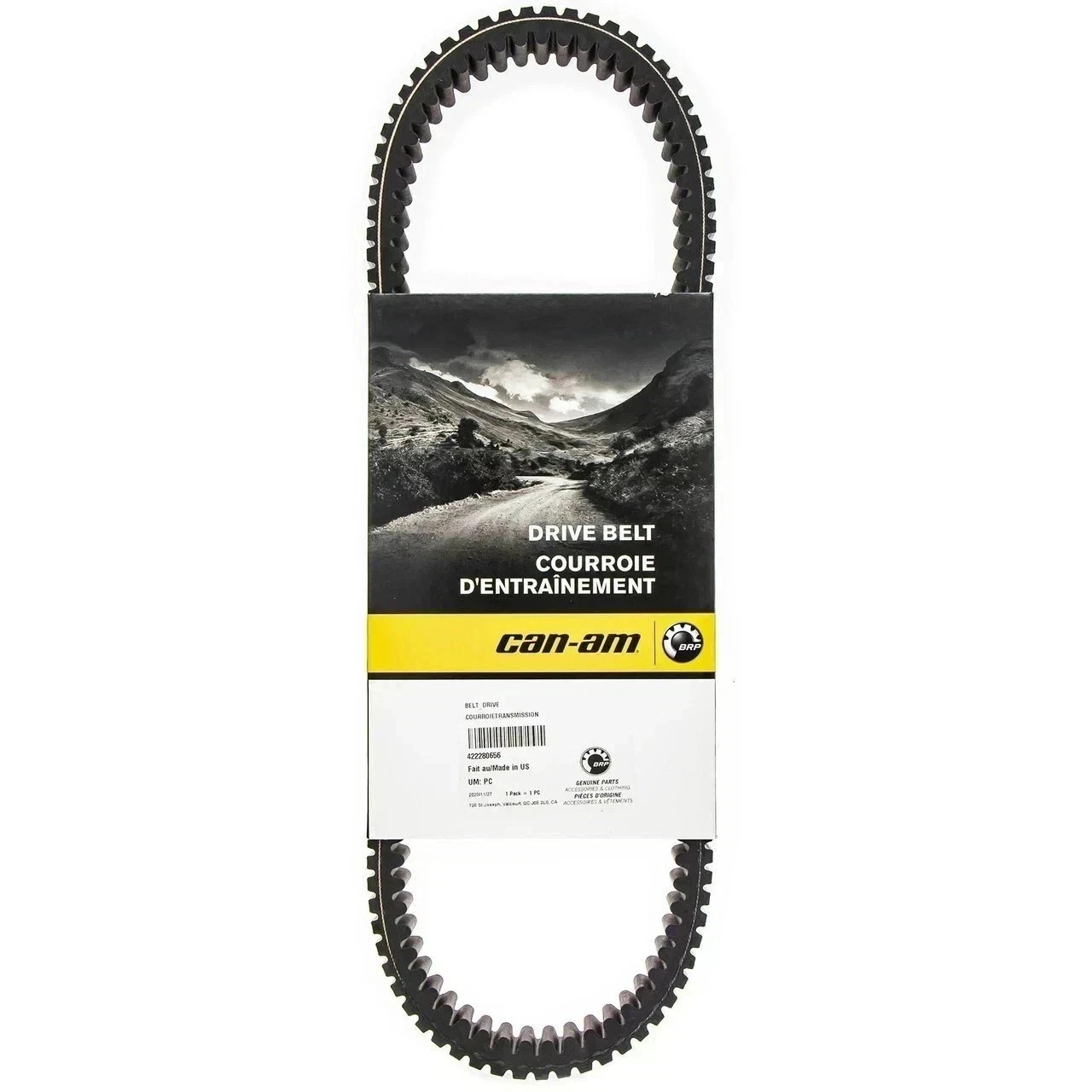 Can-Am New OEM Drive Belt 2016–2020 Defender Maverick 422280652