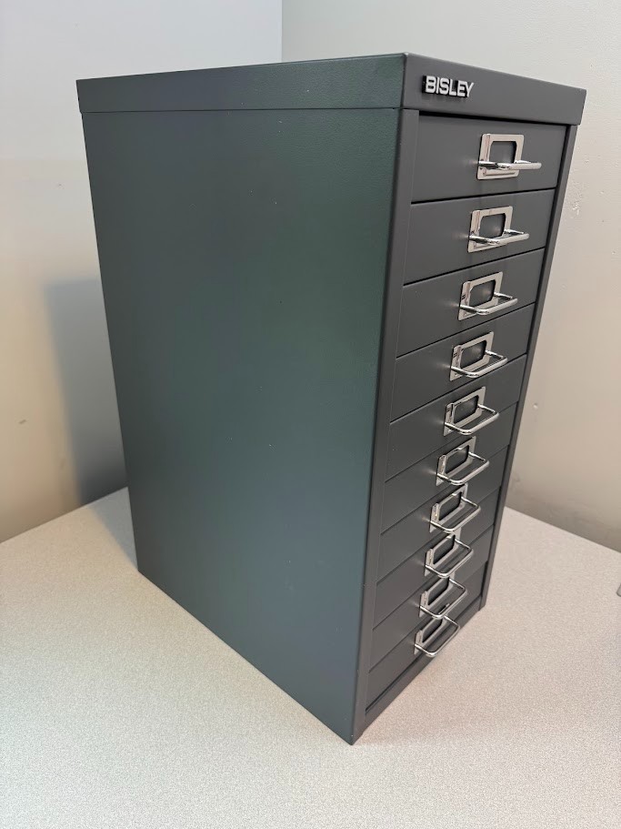 NEW! Bisley 10 Drawer MultiDrawer – Anthracite Grey **REDUCED PRICE**