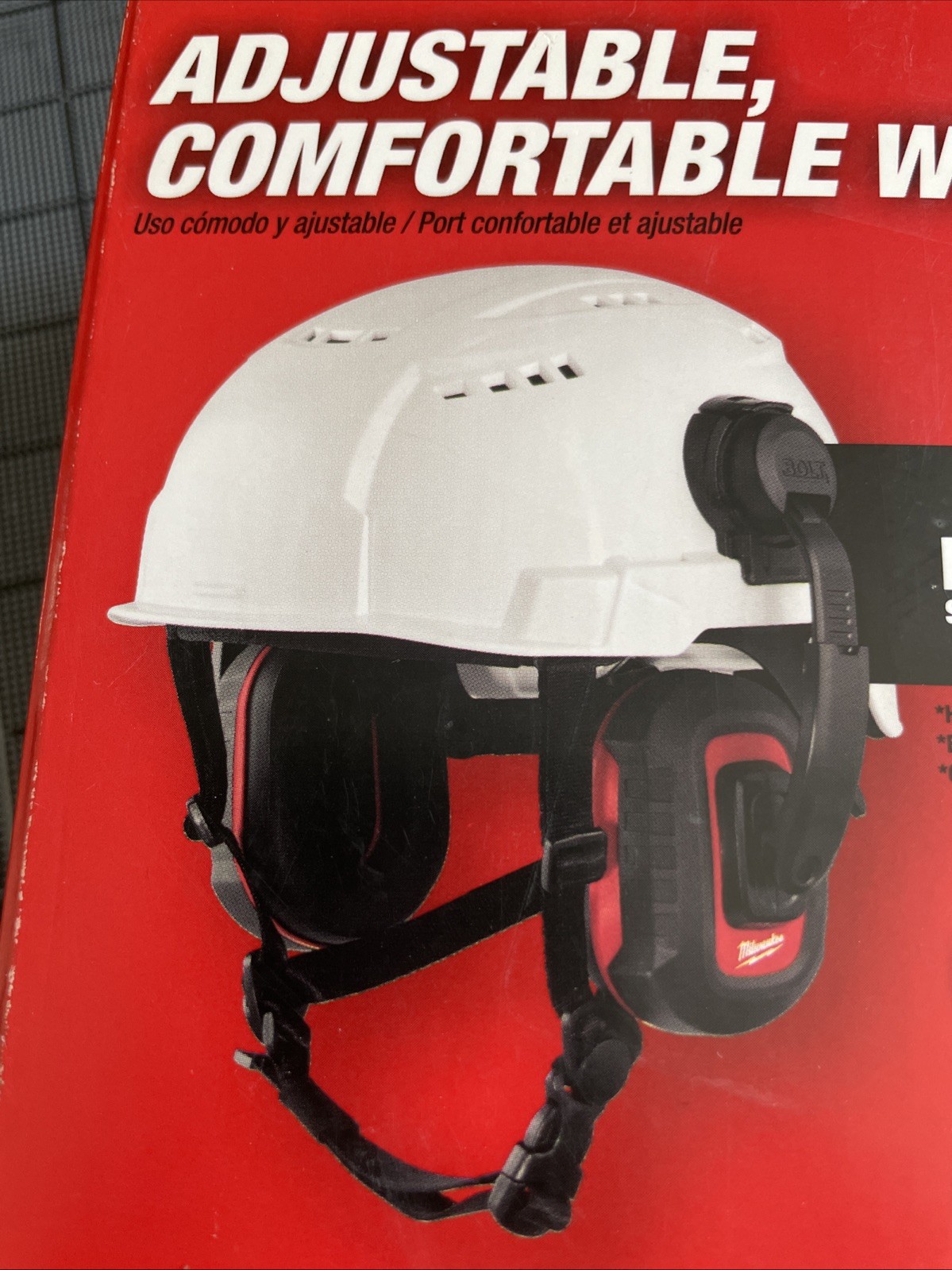Milwaukee BOLT 24dB EarMuffs – 24dB NRR – Class A – 48-73-3250 (Brand New)