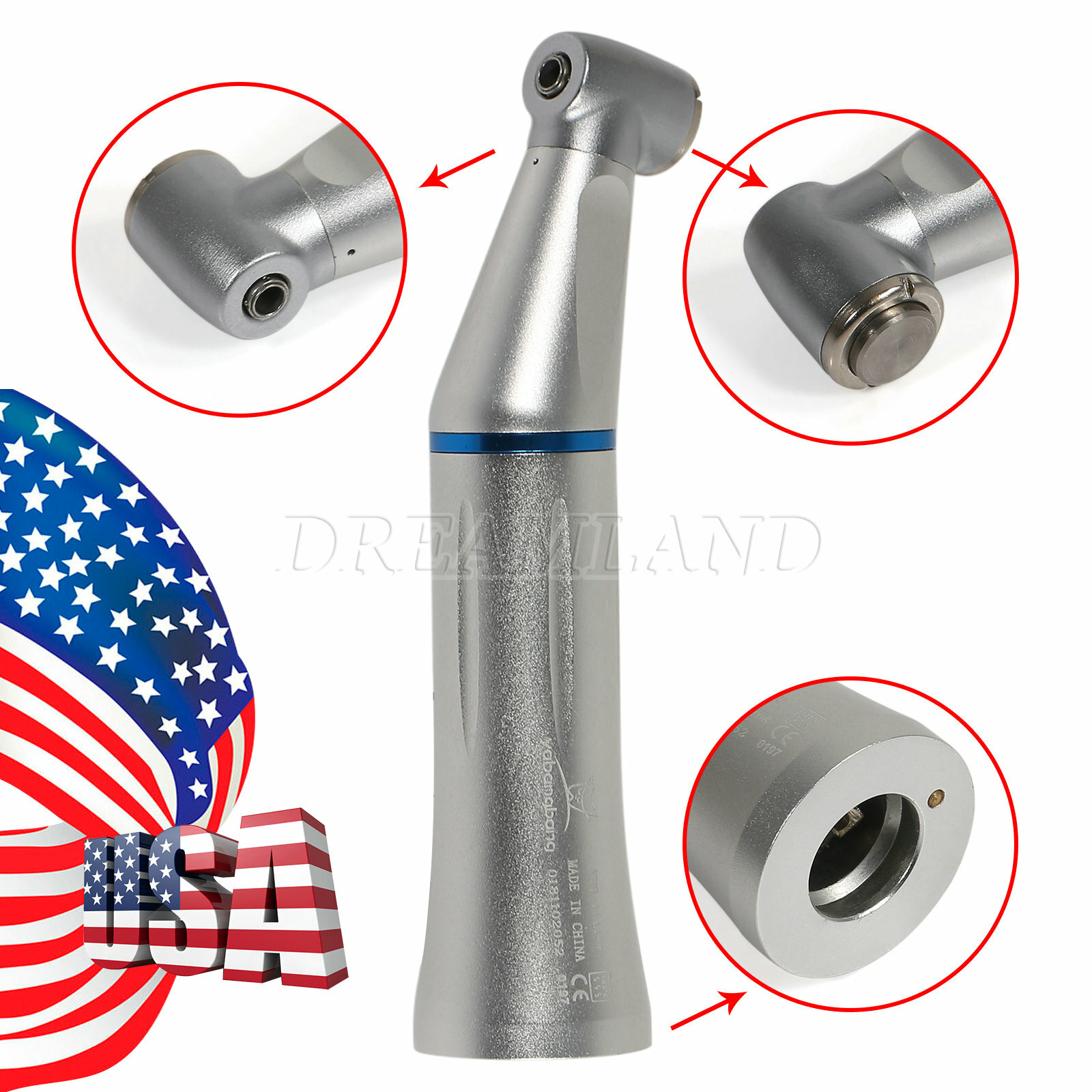 Dental Contra Angle Angulo Inner Water Spray Contrangulo Yabangbang