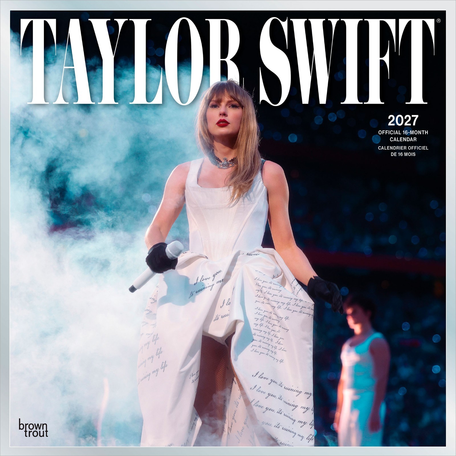 Taylor Swift OFFICIAL | 2027 12×24″ (Hanging) Monthly Square Wall Calendar