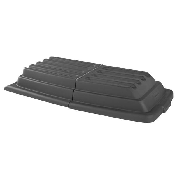 Rubbermaid Commercial Fg102800bla Tilt Truck Lid, Black, Fits 20-1/4 Cu. Ft.