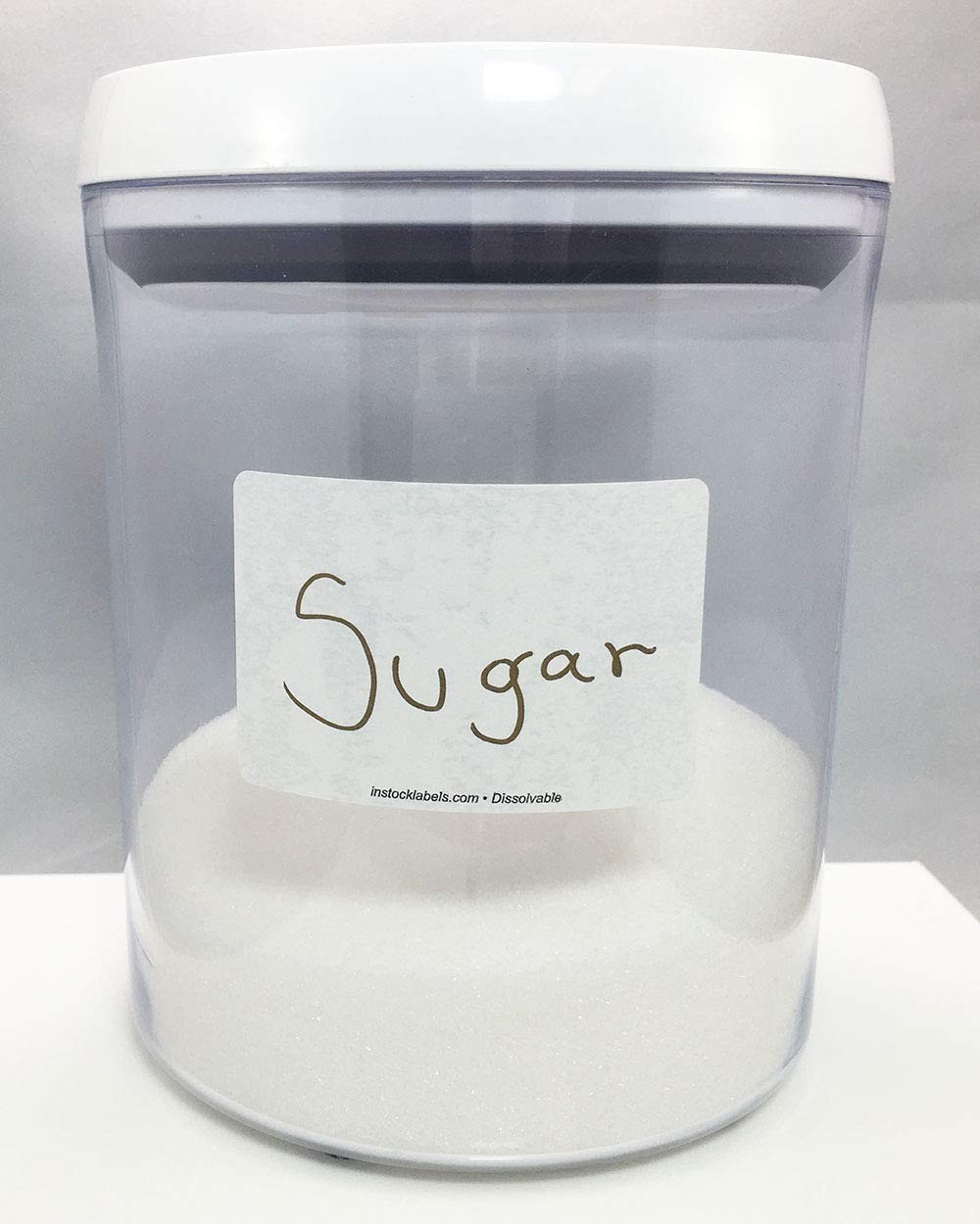 Instocklabels.Com Instocklabels Dissolvable Food Storage Labels 2 X 3 Inch