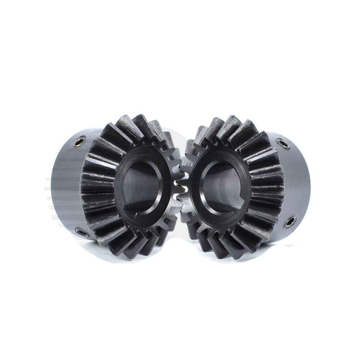 Bevel Gear Set C45 Steel Module 1/1.5/2/2.5/3 90° 1:1 Pairing 15/20/25/30 Tooth