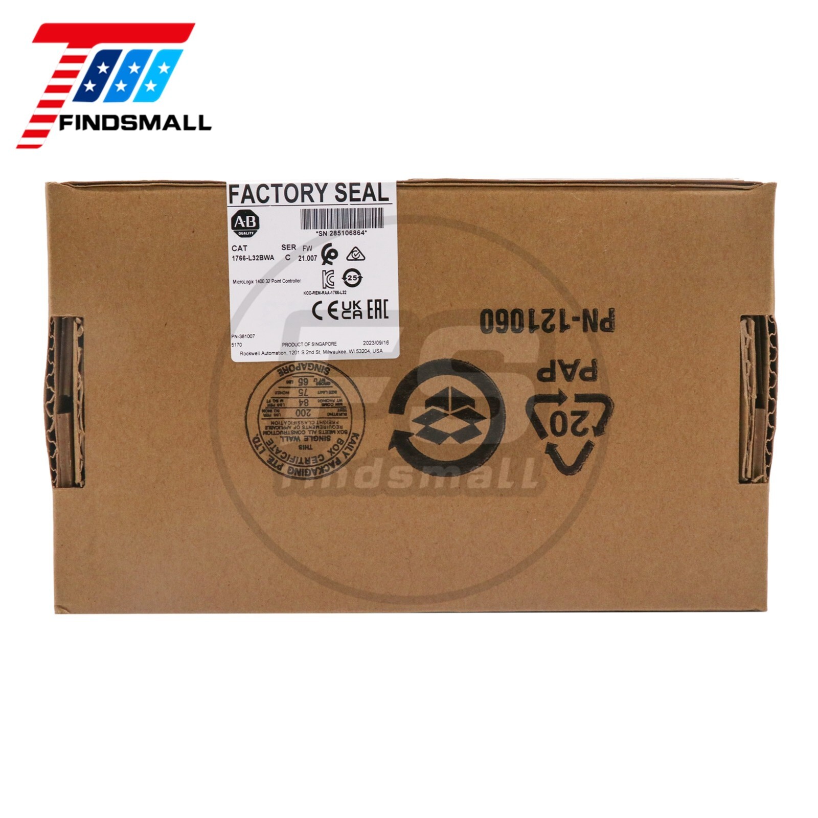 2023 US New Sealed Allen-Bradley 1766-L32BWA /C MicroLogix 1400 32 Point Control