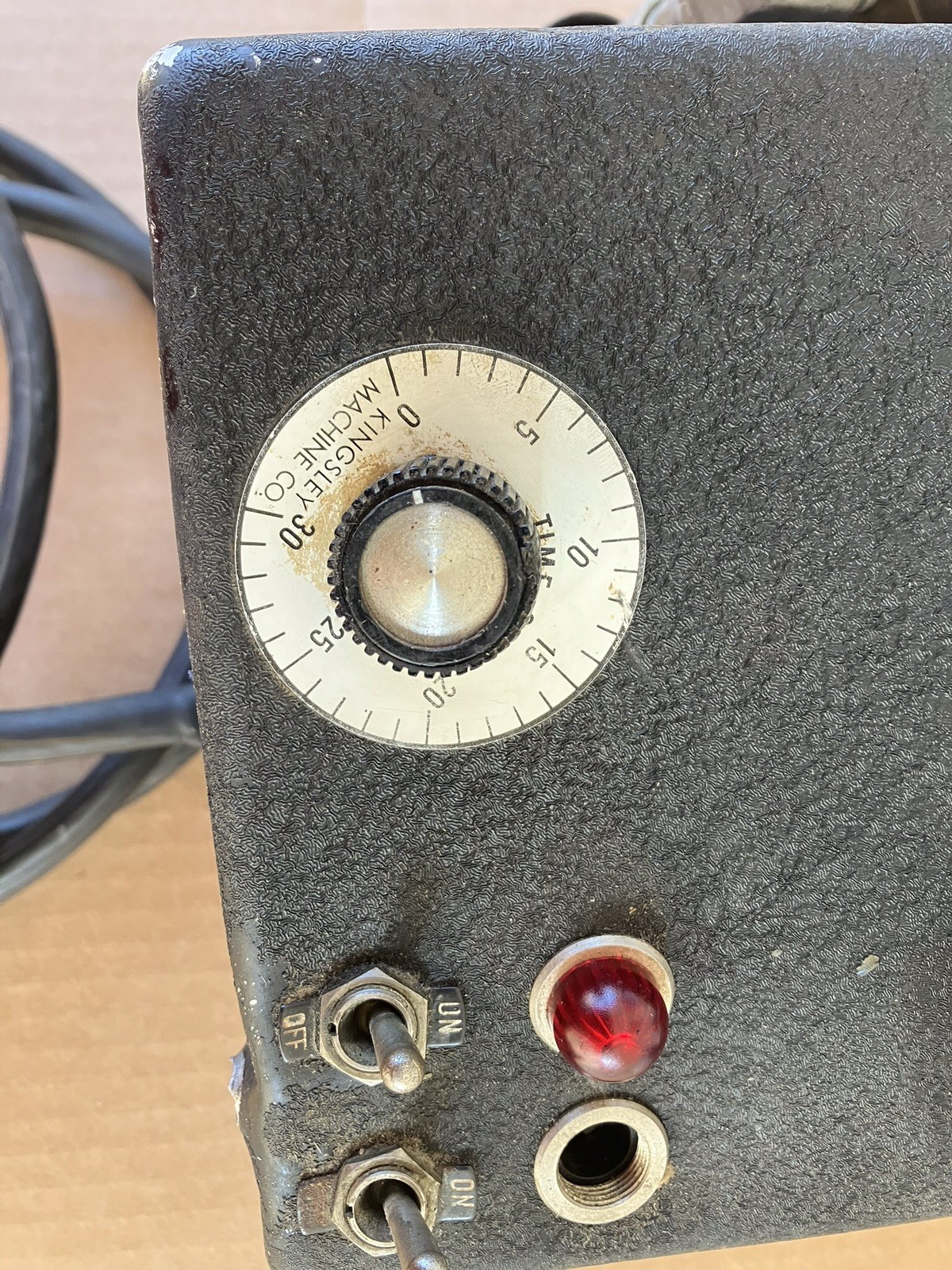 Control Unit From A Kingsley Pneumatic Hot Stamp Foil Machine