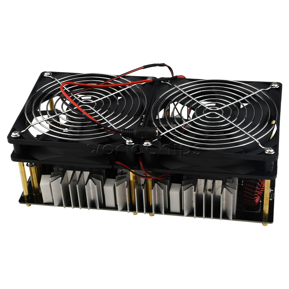 2500W 50A ZVS Induction Heating PCB Board Heater High Power + Copper Coil