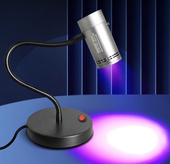 Desk lamp 60W Ultra high intensity air-cooled UV curing lamp 365nm/395nm/405nm