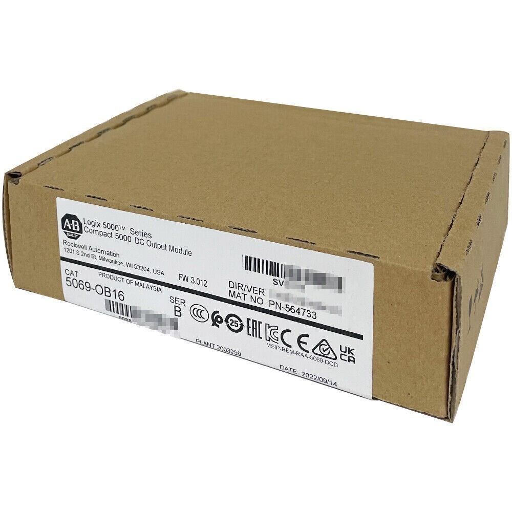 New Original New PLC AB 5069-OB16 SER B Compact 5000 DC Output Module