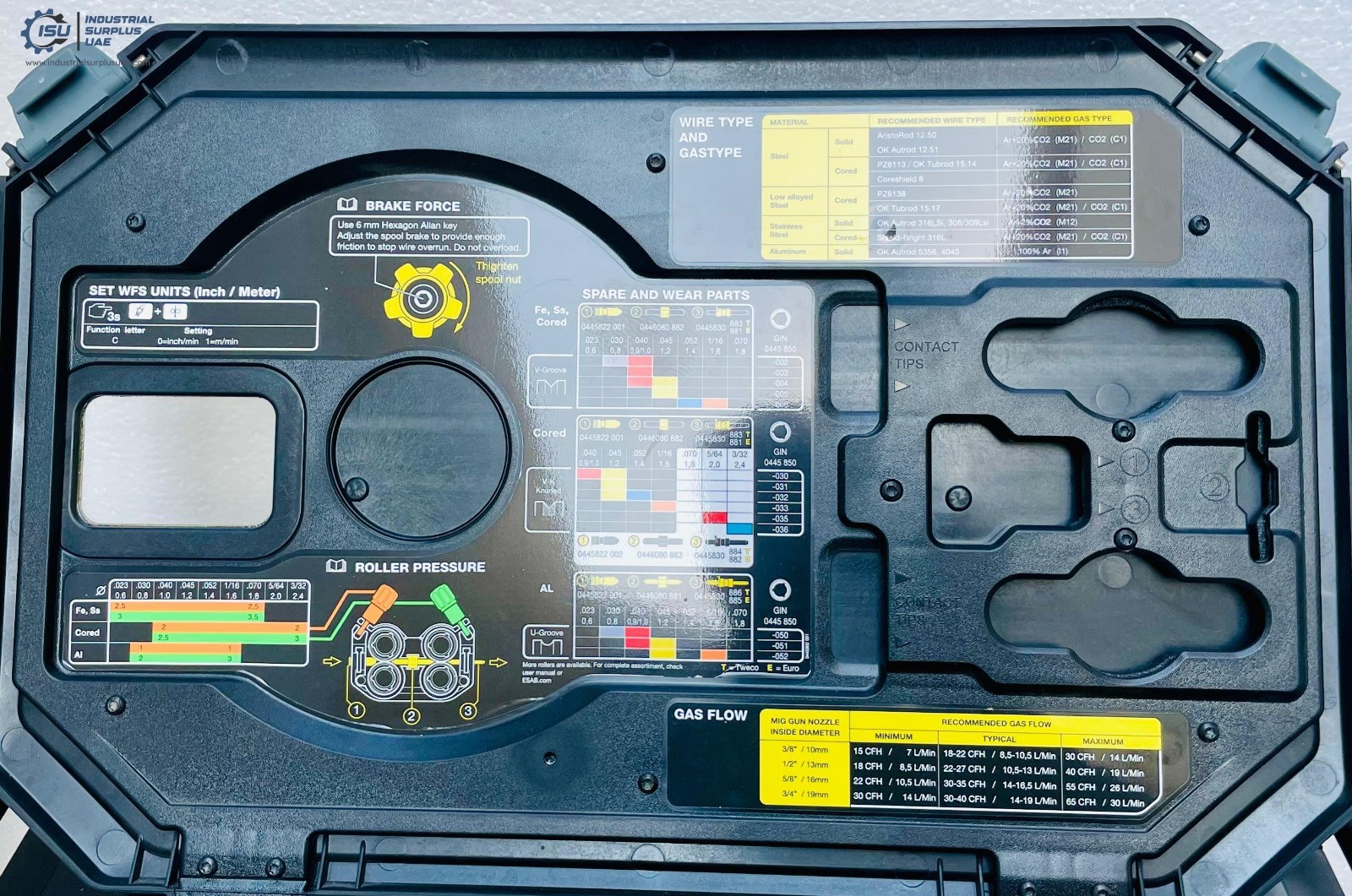 Esab Robust Feed PRO Portable Wire Feeder Article No.0445800885