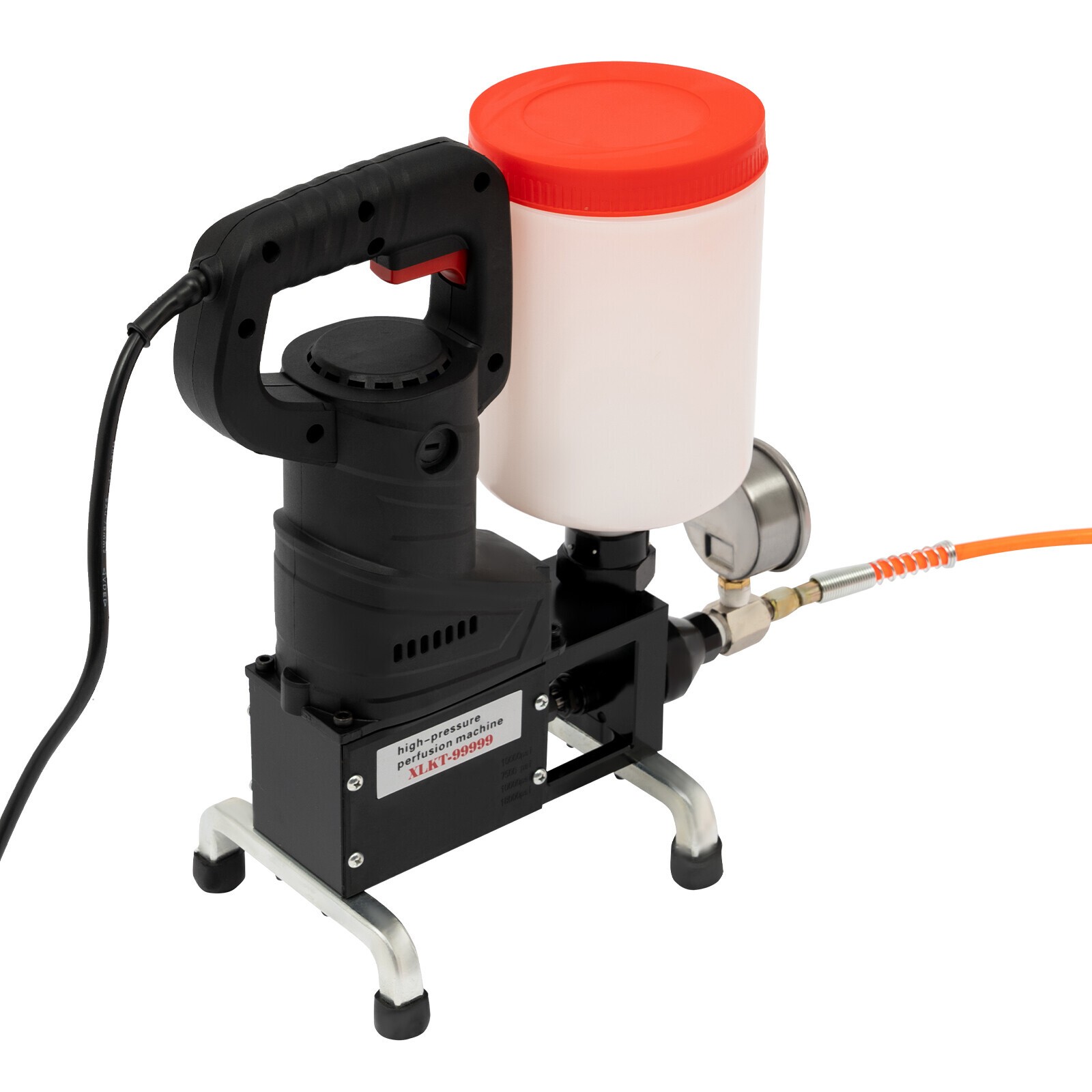 0-10000PSI Electric Grouting Machine High Pressure Grouting Injection Pump 1100W